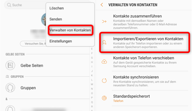 So können Sie CSV Datei auf Android importieren